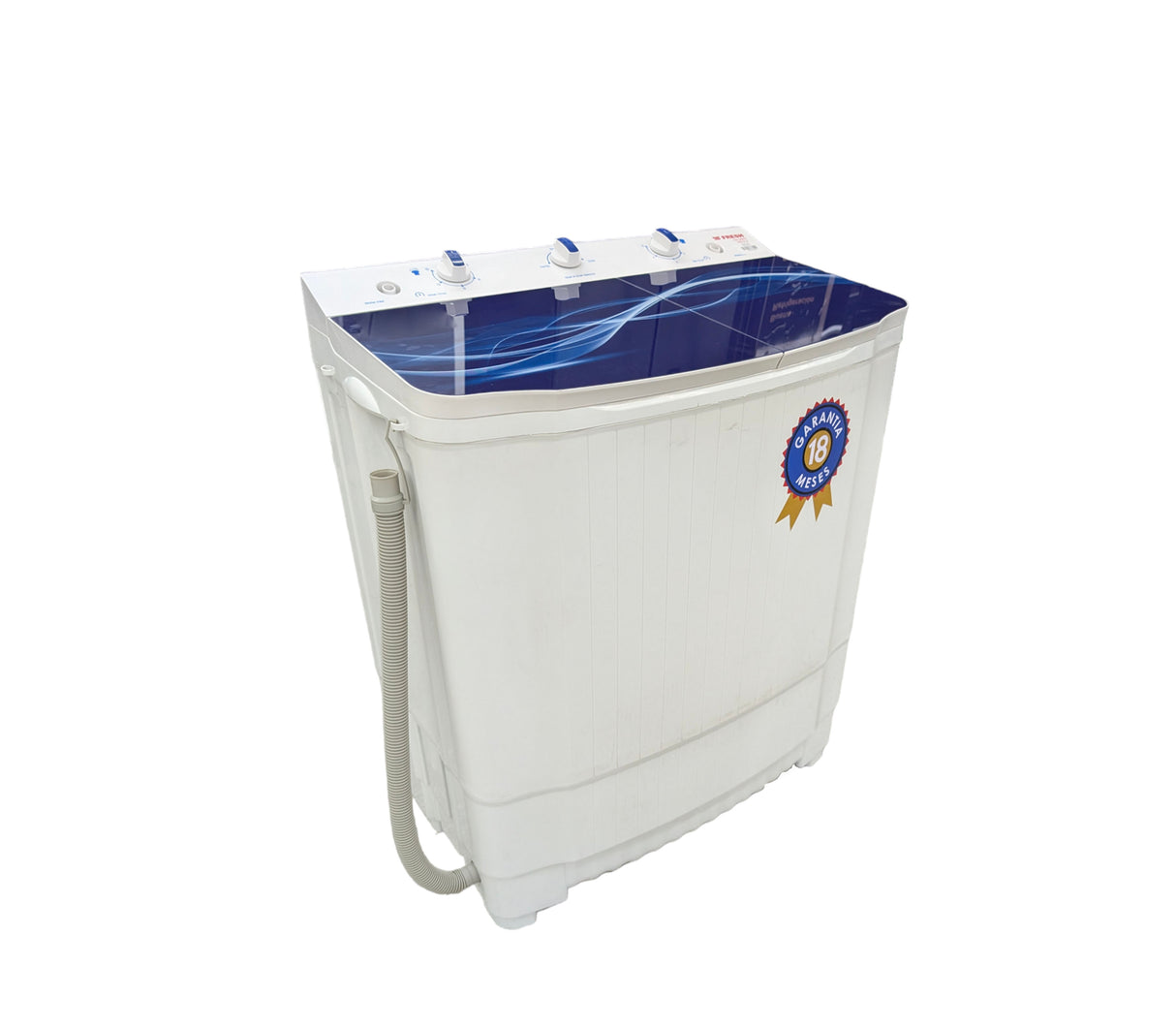 Lavadora semi automática doble tina 13kg dark blue Fresh