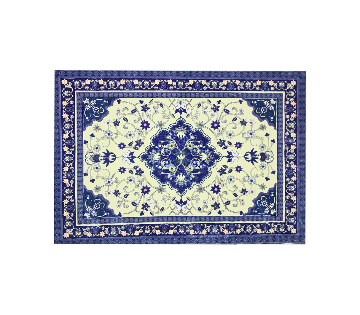 Alfombra decorativa en 100% polyester estampada 120x180cm Lemond Legance