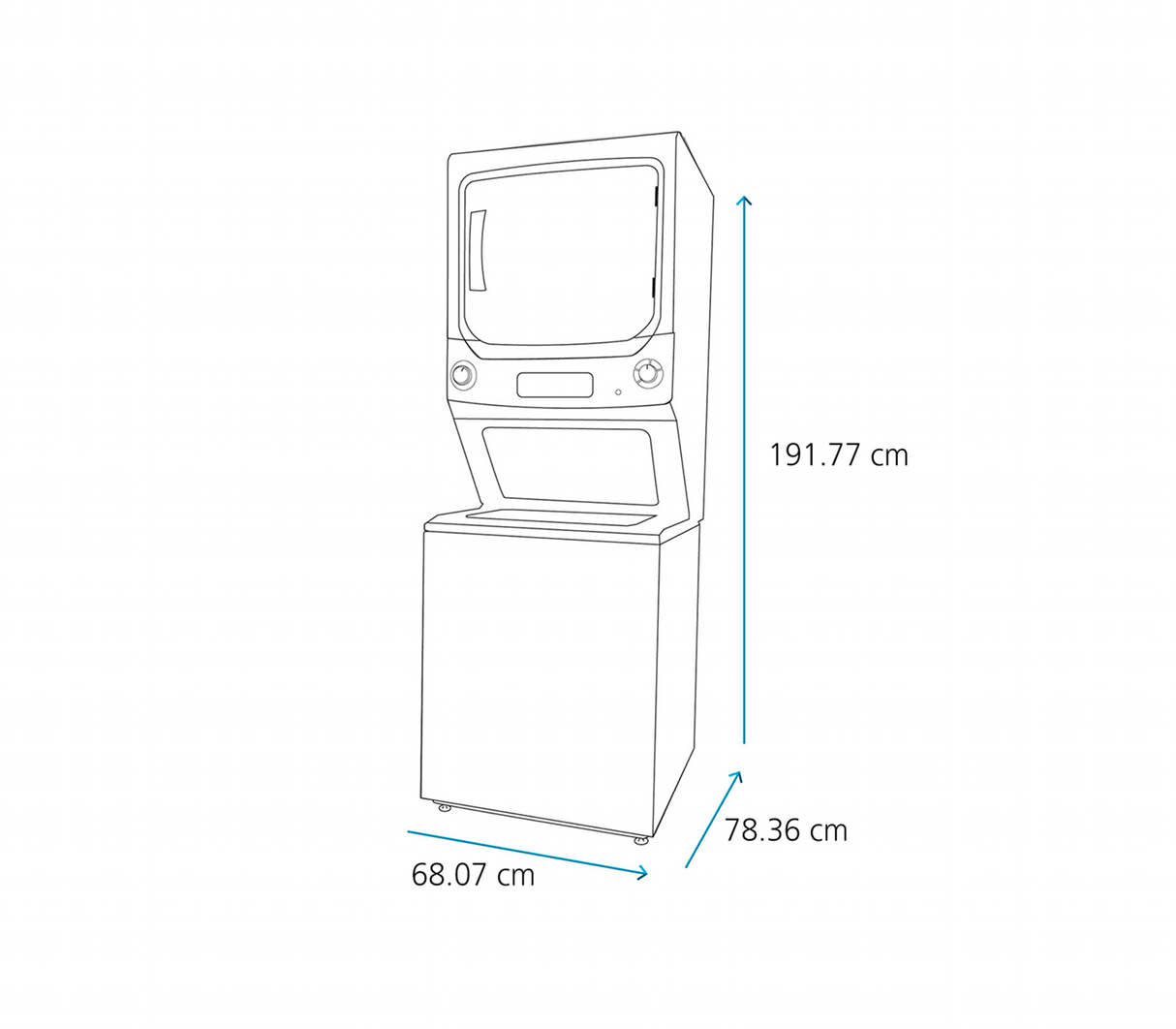 Centro de lavado 24 kilos Mabe