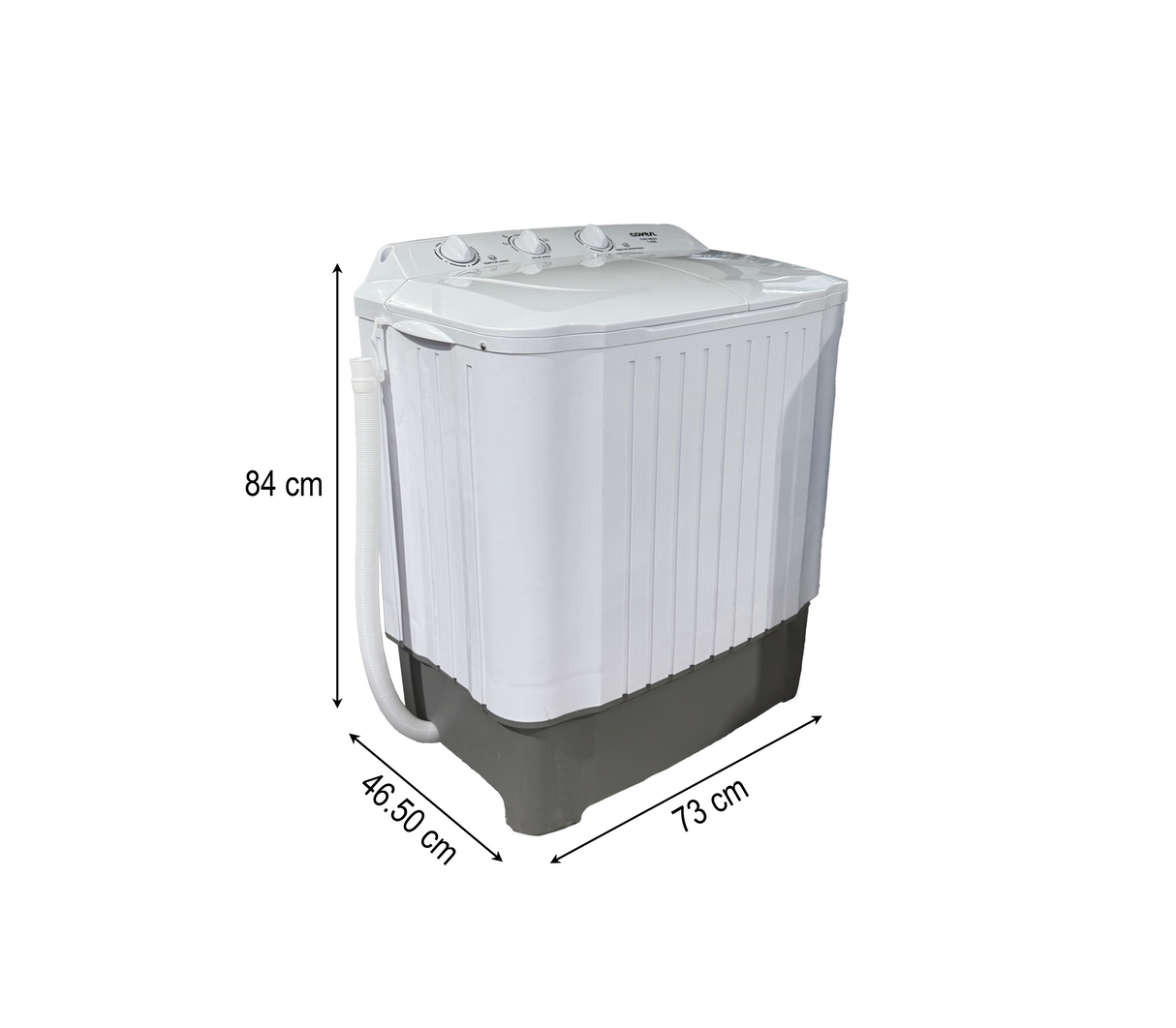 Lavadora 7kg doble tina blanca Coven