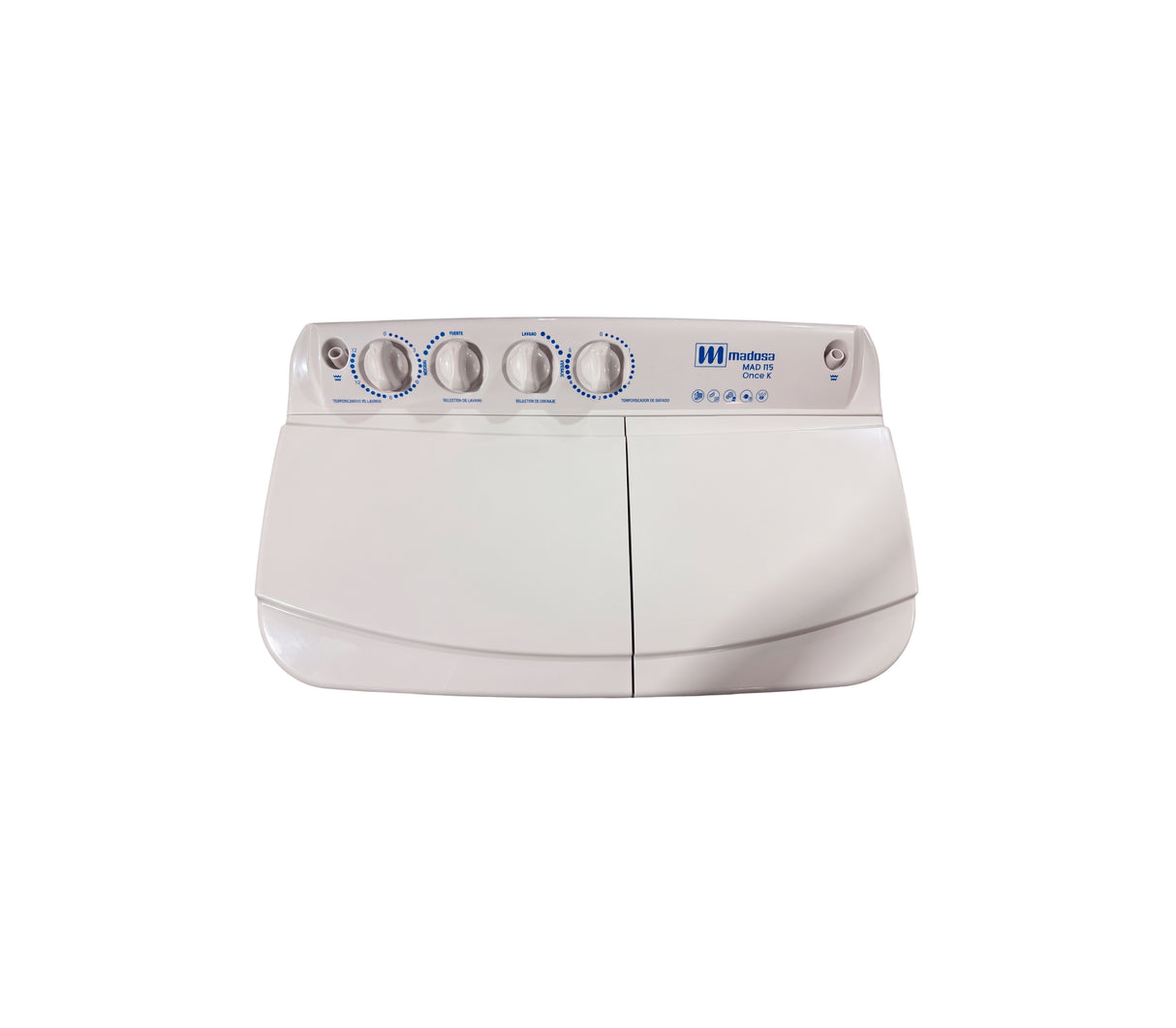 Lavadora semi automática 11 Kg blanca Madosa