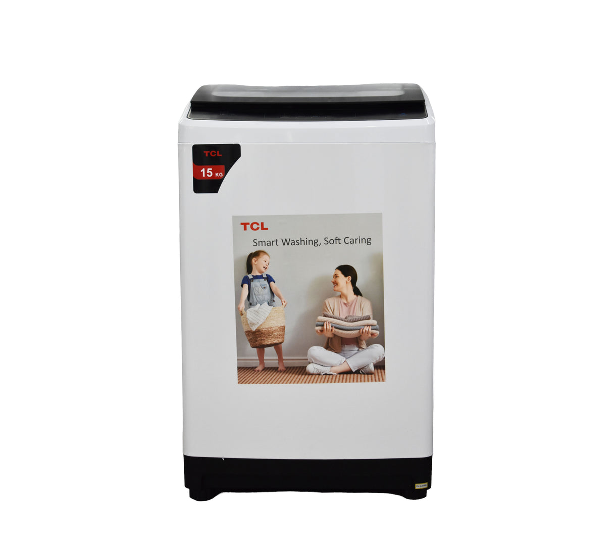 Lavadora automática 15kg blanco 110V TCL
