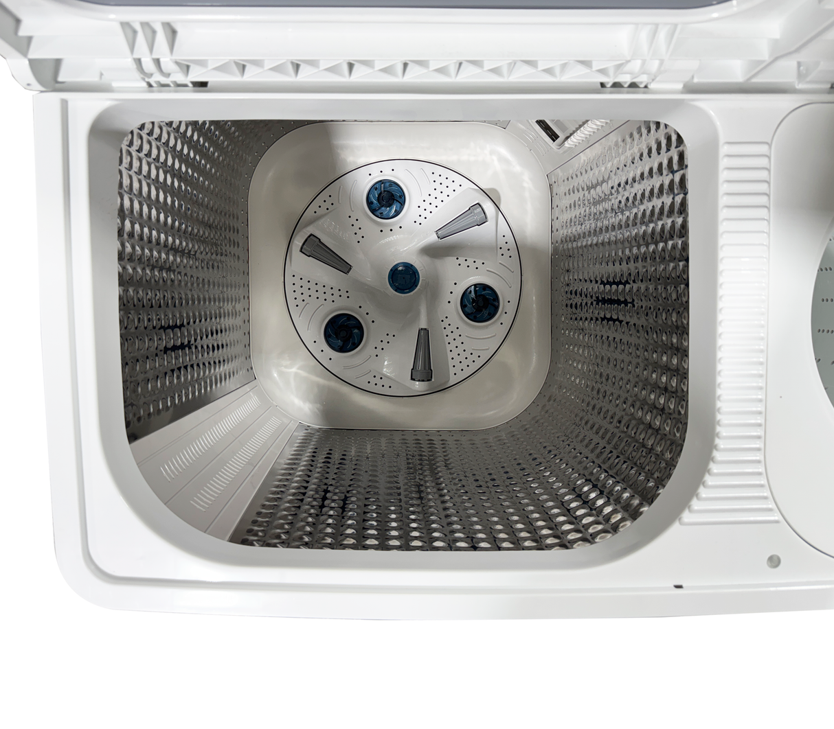 Lavadora semiautomática con bomba 22 KG blanco Mystic