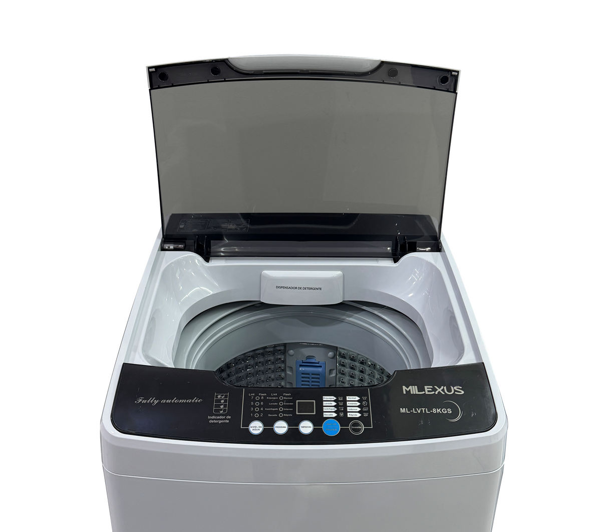 Lavadora automática 08 kg Milexus