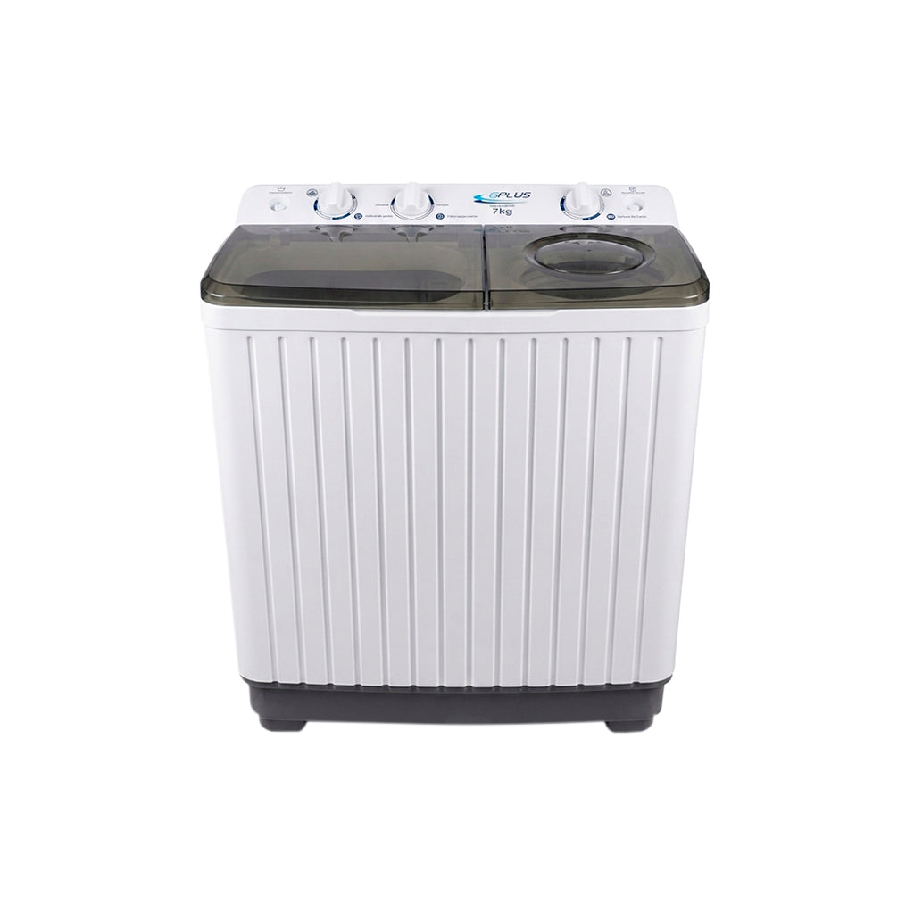 Lavadora doble tina 7kg con bomba GP-LAV70 Blanco/Gris Gplus