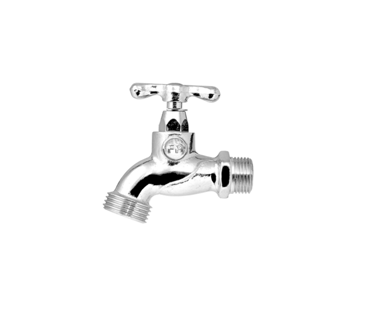 Llave chorro de manguera cromado 1/2" FP