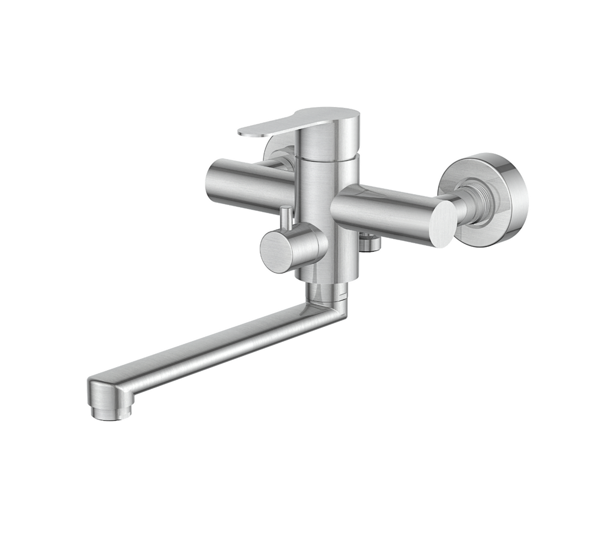 Llave de batea para lavandería, acero inox BM