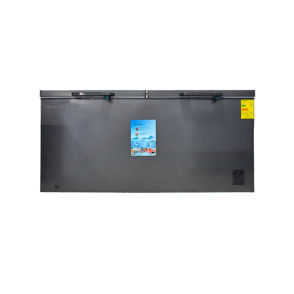 Congelador horizontal 21 pies gris Milexus