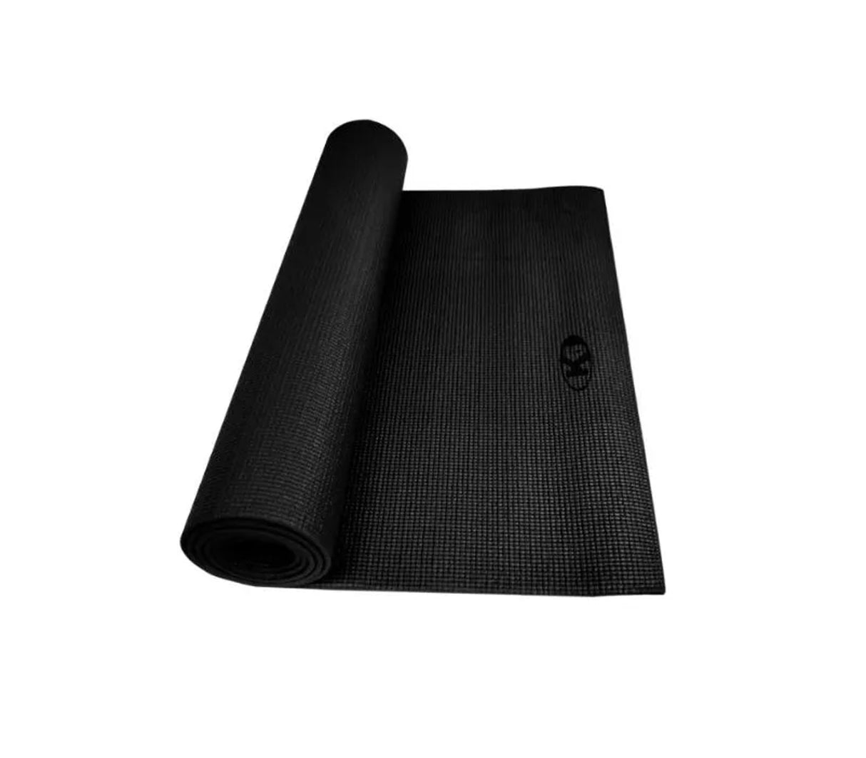 Manta de yoga classic con bolso 173x61cm 5mm negro K6