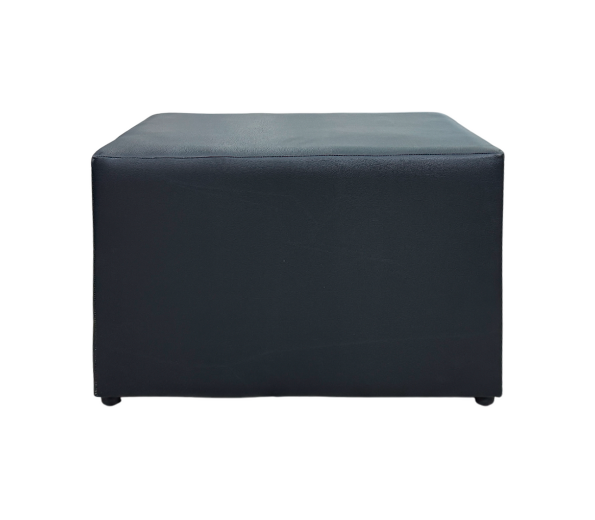 Mesa de centro rectangular tapizado bipiel negro Mon Flex