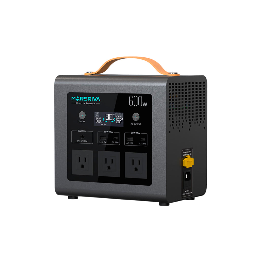 Mini estación eléctrica 600W/40000 mAh Mp6 Plus Marsriva