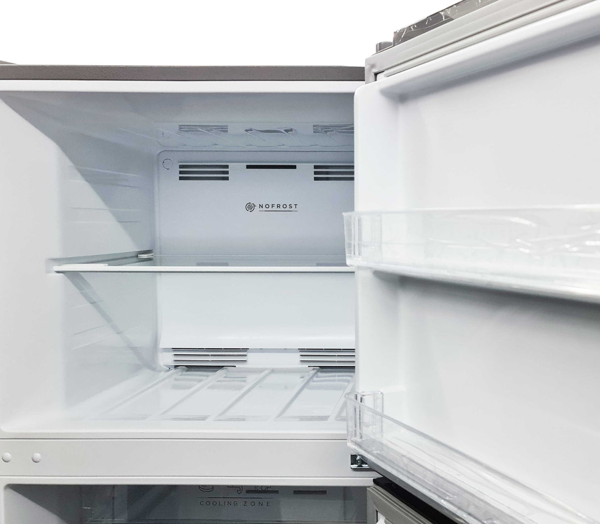 Nevera top mount 338lts gris Frigilux