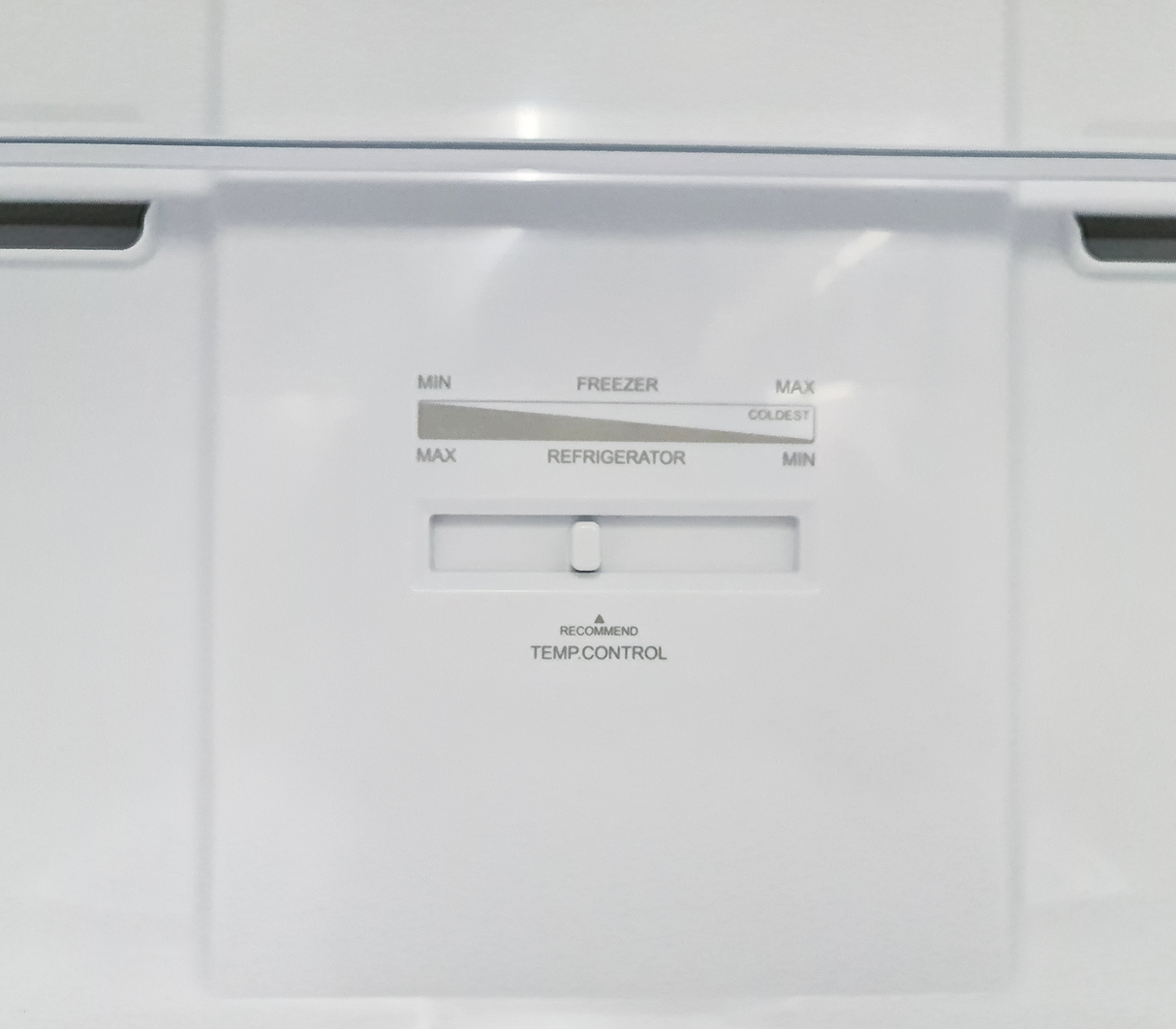 Nevera top mount 10' plateada s/e Bottom Mount