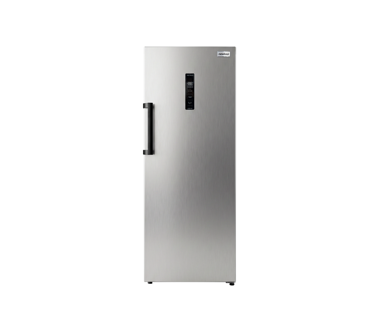 Congelador vertical dual refrigerador 11 pies sin escarcha gris Newkool