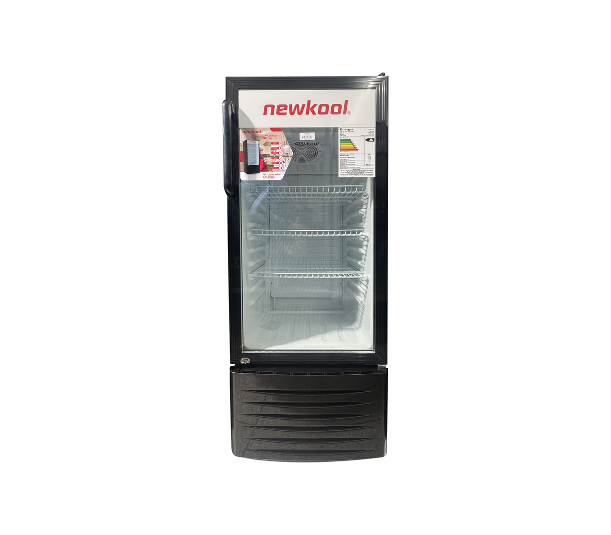 Nevera exhibidora vertical 180 lts Newkool