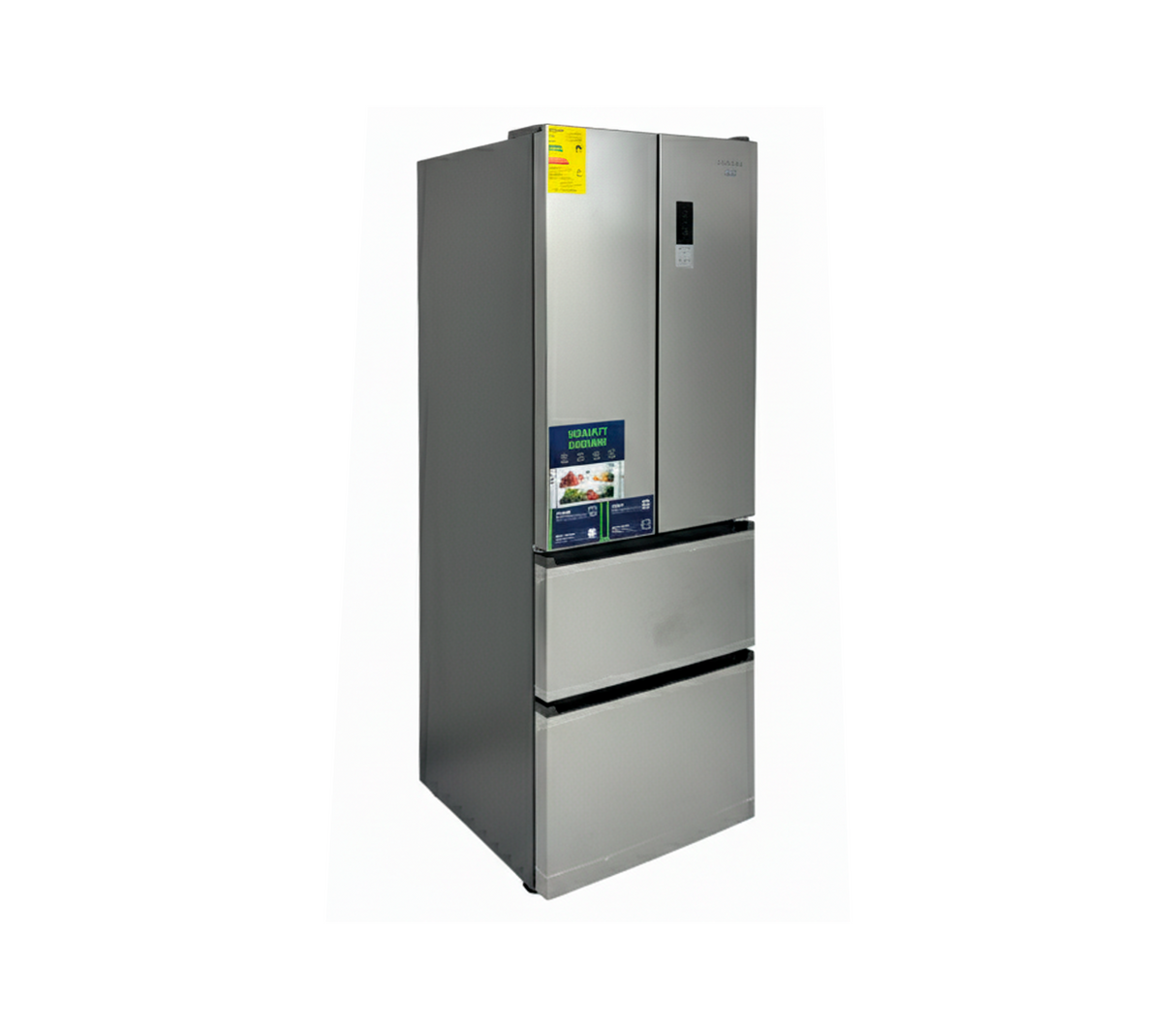 Nevera francesa 15.2 pies 395 lts s/escarcha gris Milexus