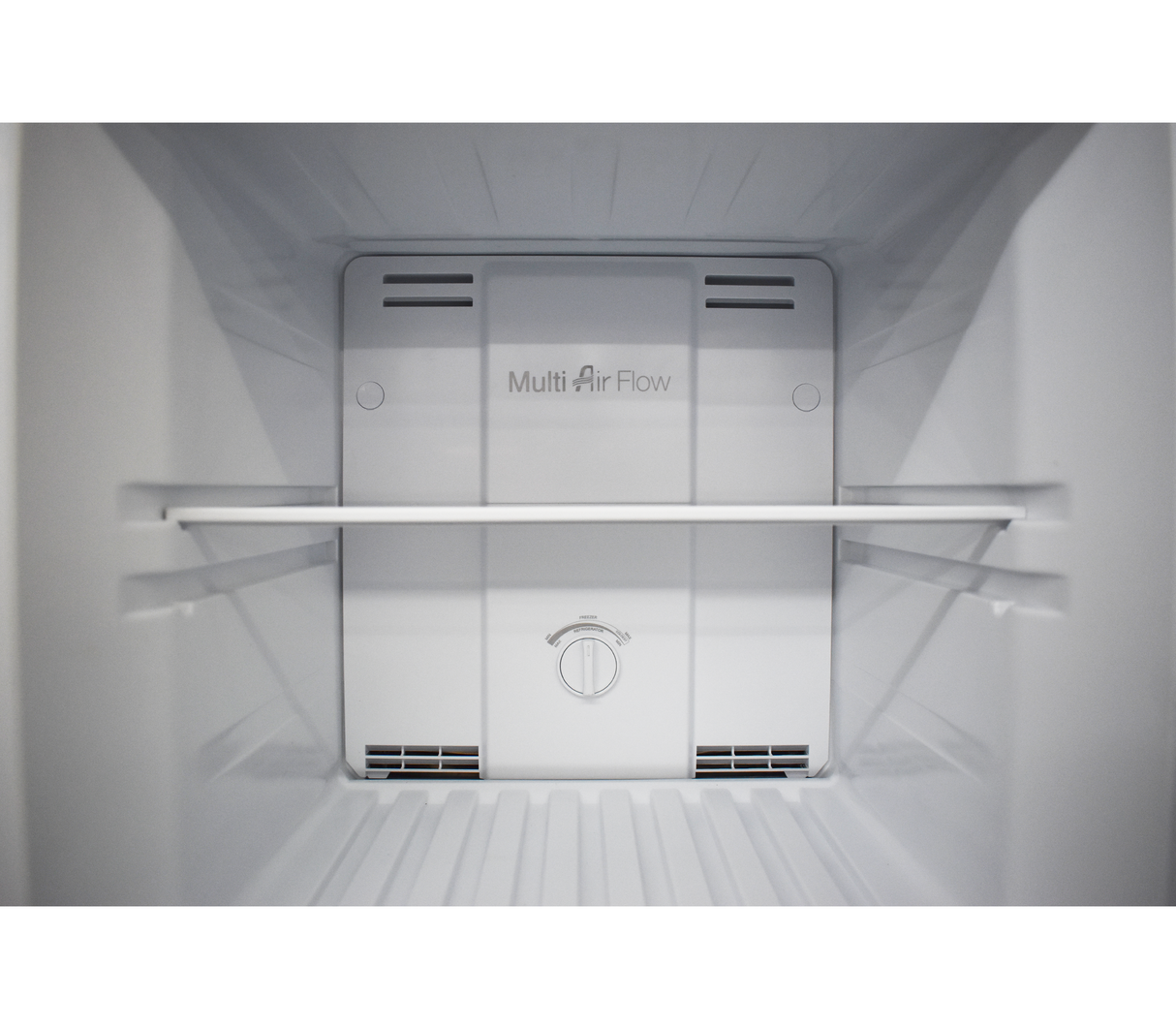 Nevera top mount 10 pies sin escarcha 110v con disp blanco Gplus