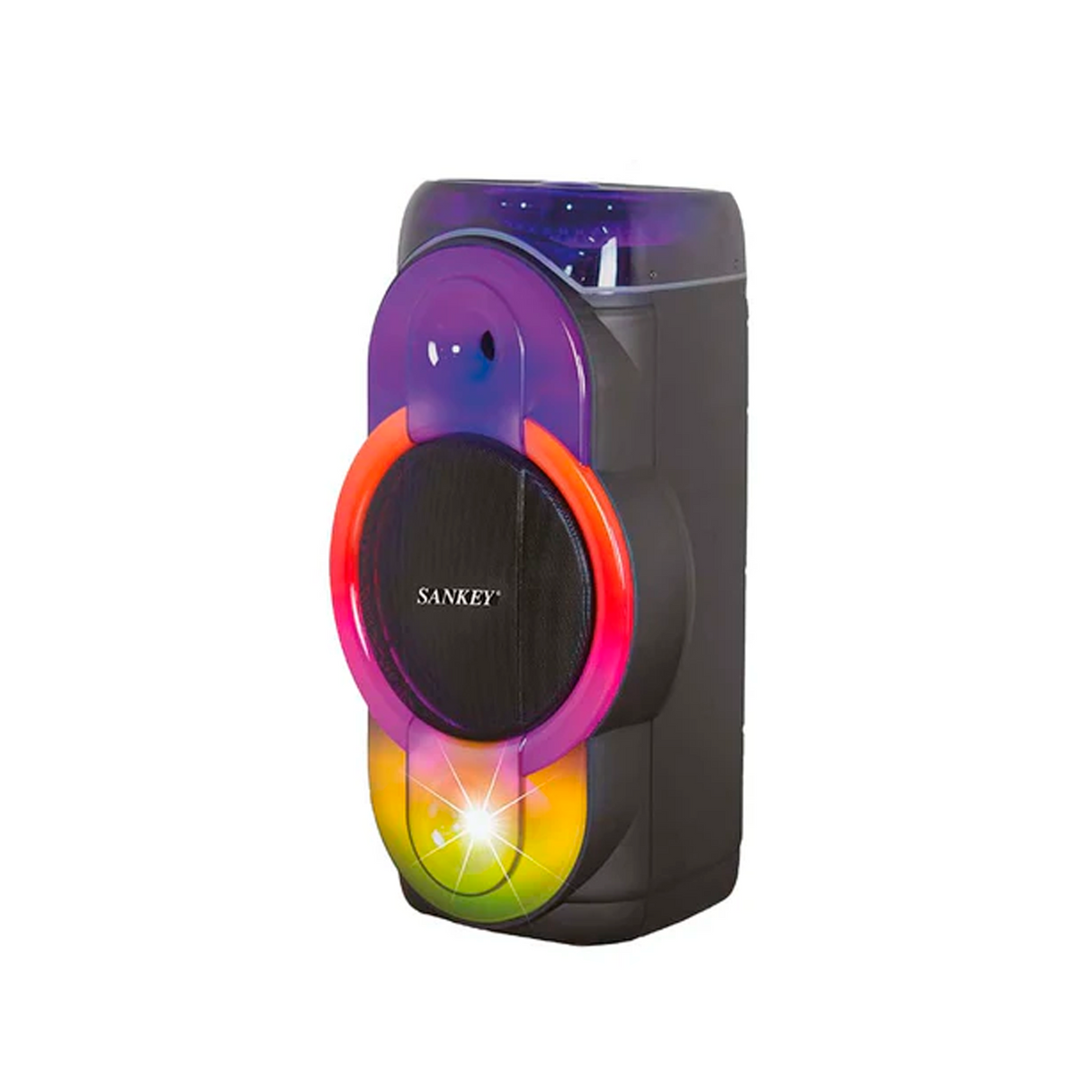 Corneta 12 amplifi. 40w recarg bt/usb/kareoke Sankey