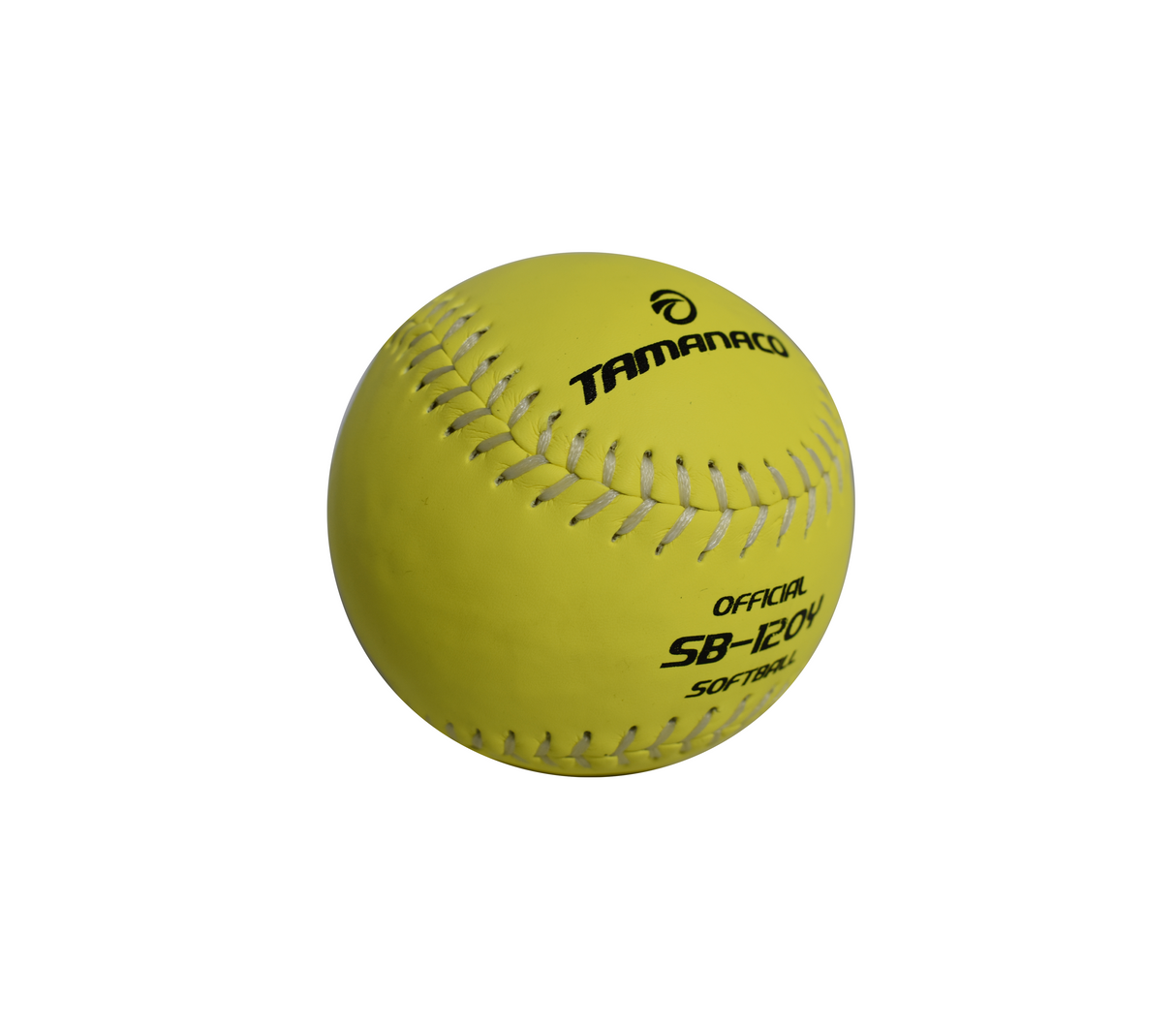 Pelota softbol oficial 12" amarillo fluor Tamanaco