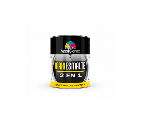 Pintura a Base de Solvente Maxi Esmalte 2 en 1 Satinado Int/Ext Maxigama