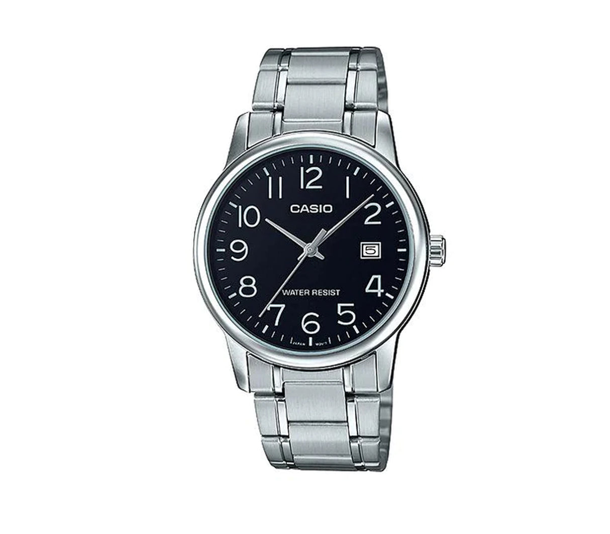Reloj analógico de caballero correa de acero inoxidable Casio