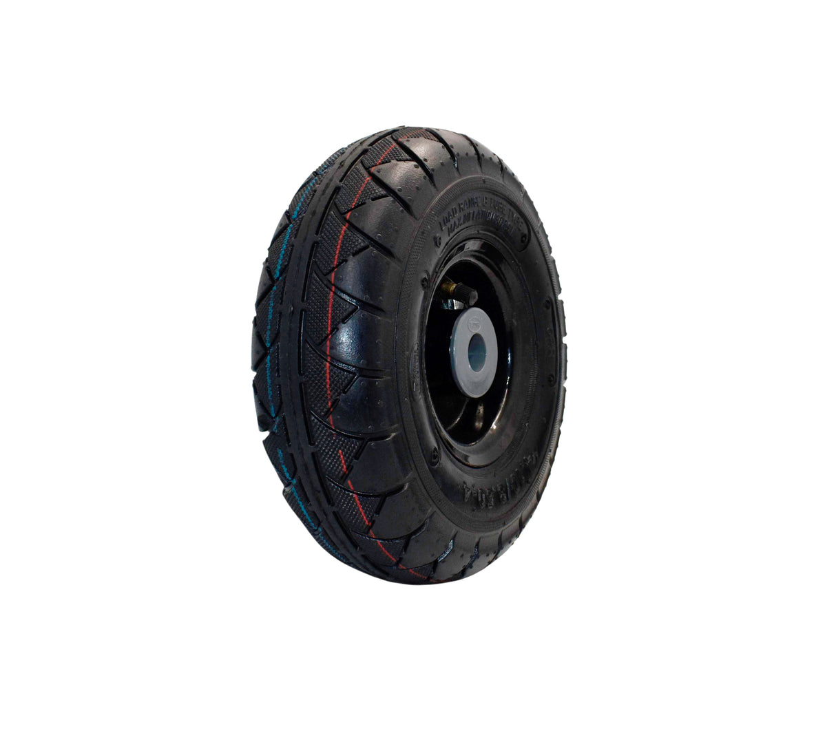 Rueda neumática 300kg de 10" 6PR Rutel