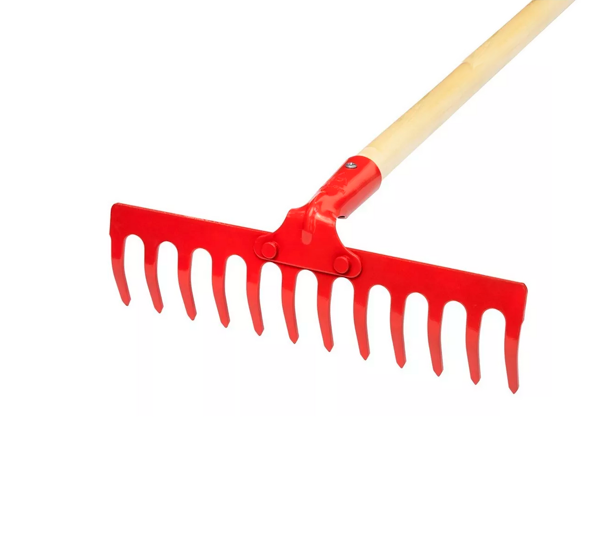 Rastrillo uso pesado 12 dientes rojo Rutel