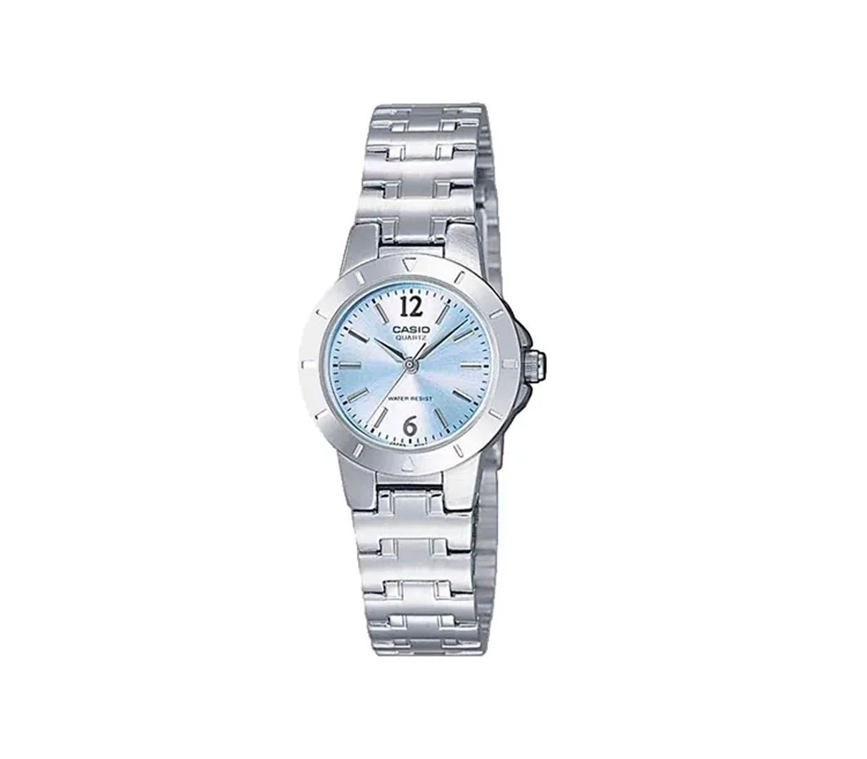 Reloj análogo casual plateado Casio