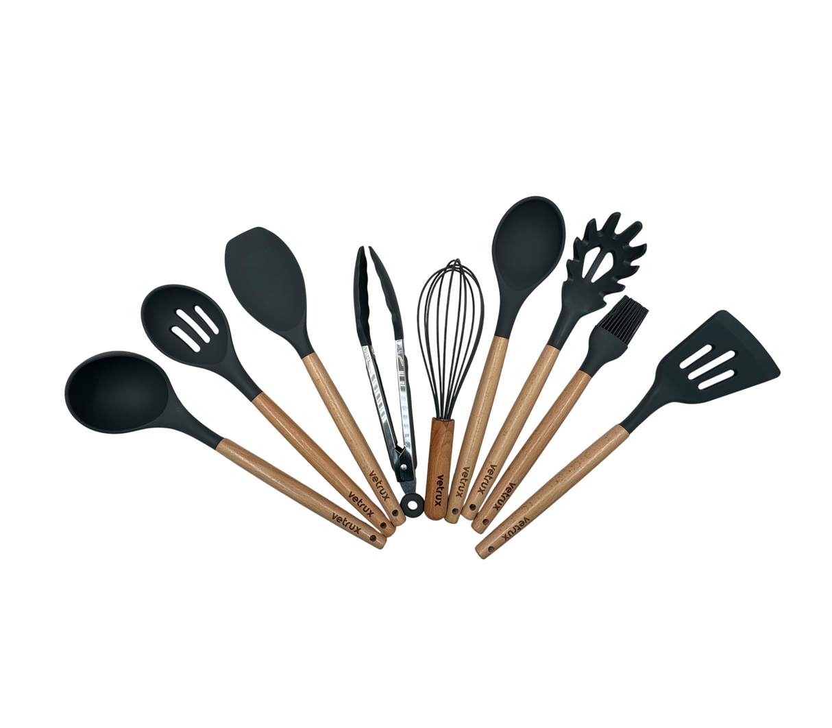Juego de ollas Ignis16 7 piezas + 9 utensilios Vetrux