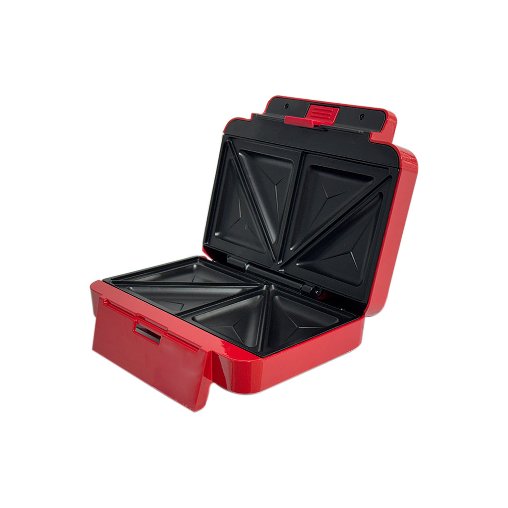 Sandwichera para 2 porciones 700W rojo SJ-Electronics