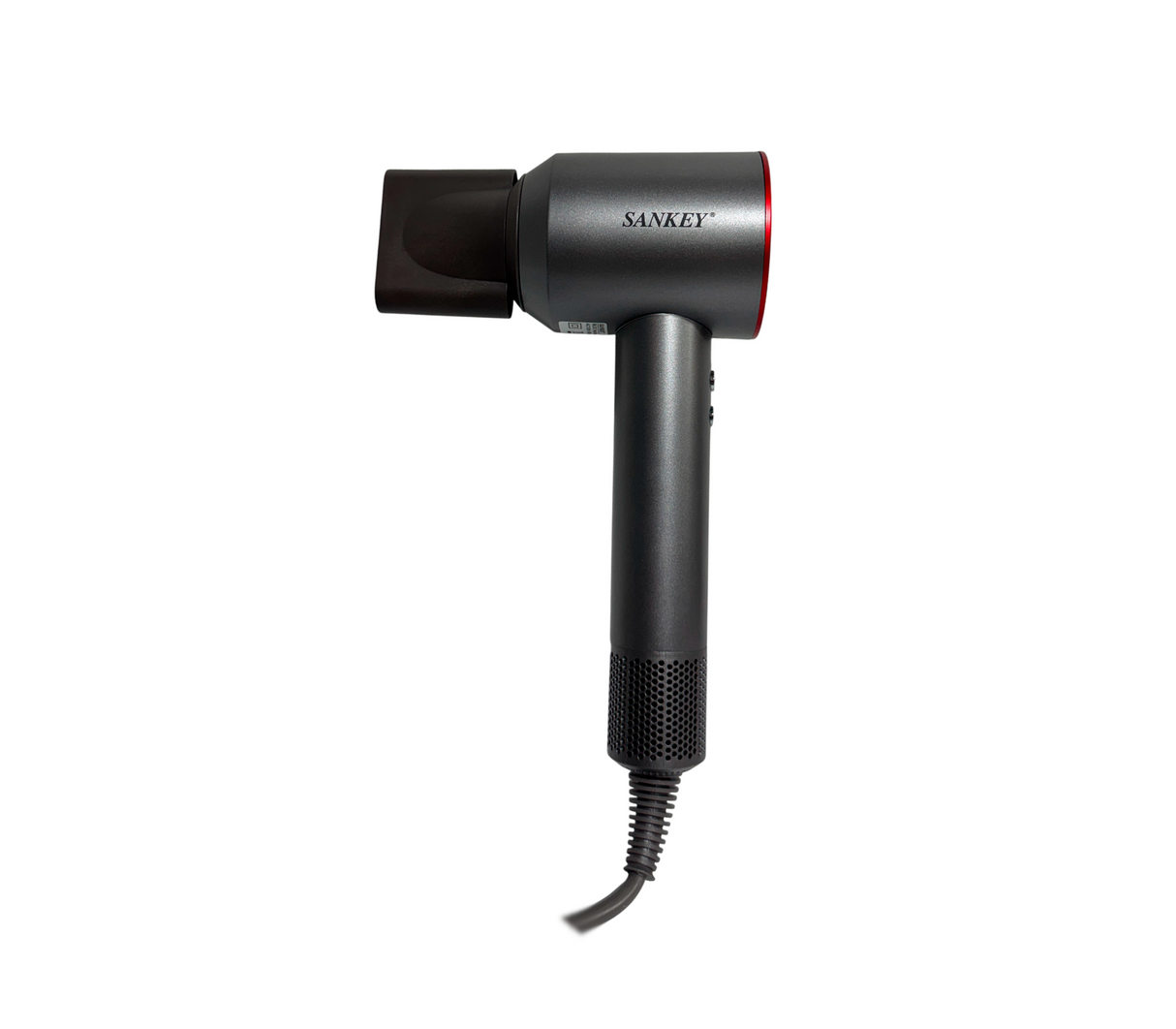 Secador de cabello sin aspas 3 temperaturas 1200W Rojo Sankey