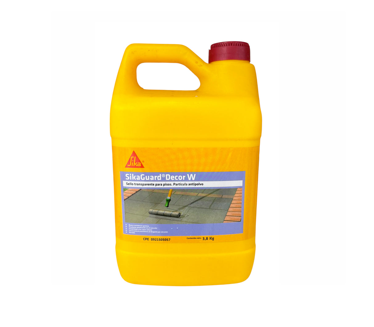 Sello transparente para pisos 3.8kg Sika