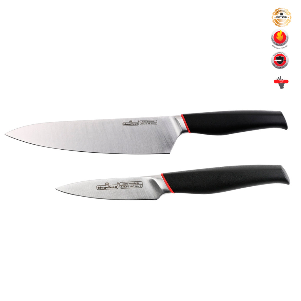 Set de cuchillo Practix 2pzas Magefesa