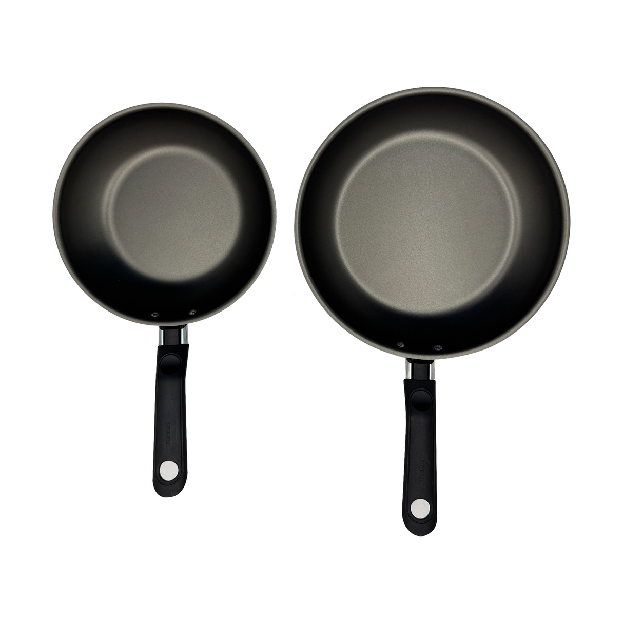 Set de sartenes 20cm-24cm ebony negro Brinox