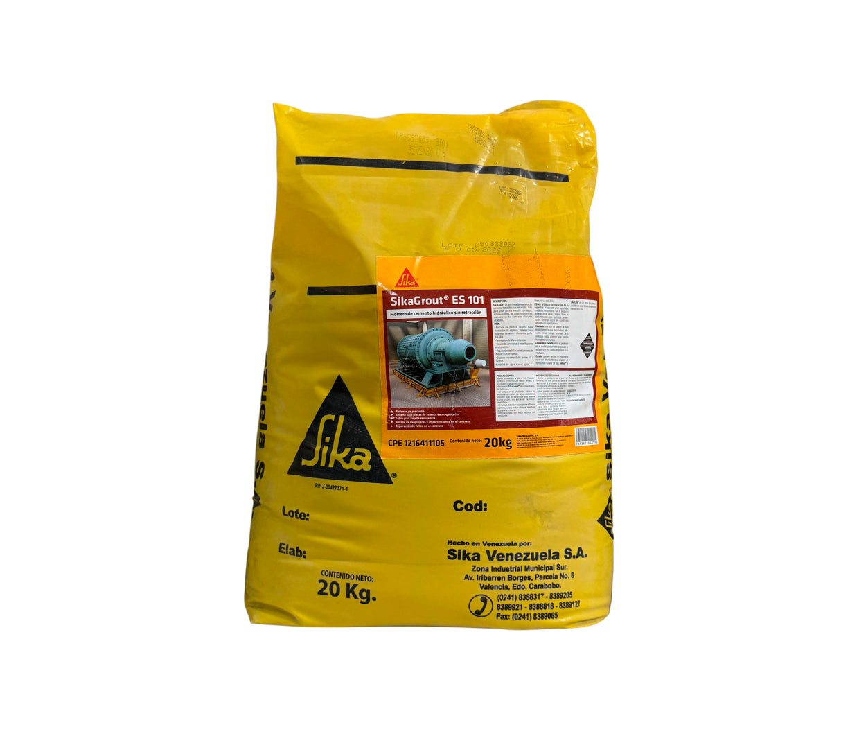 Sikagrout 101 mortero de cemento hidráulico 20kg Sika