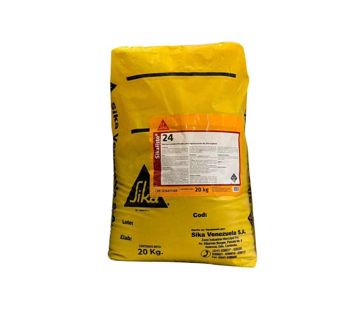 Sikalisto 24 para reparaciones alto espesor 20kg Sika
