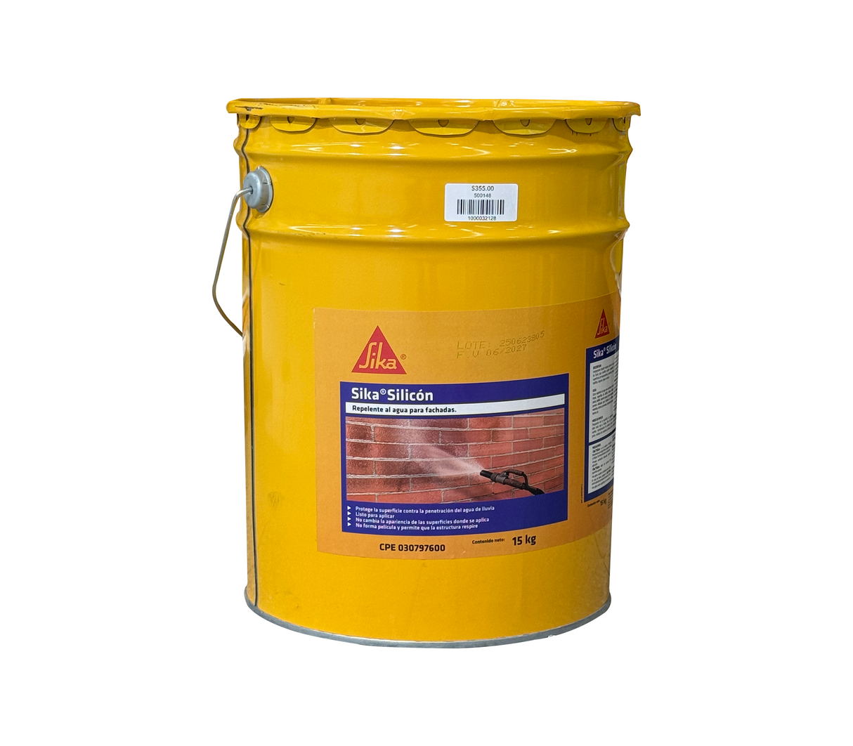 Silicon repelente de agua para fachada Sika