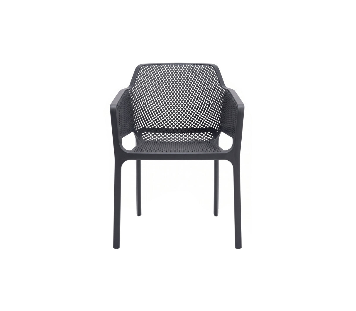 Silla plástica modelo Mónaco negra Alfa Cocina
