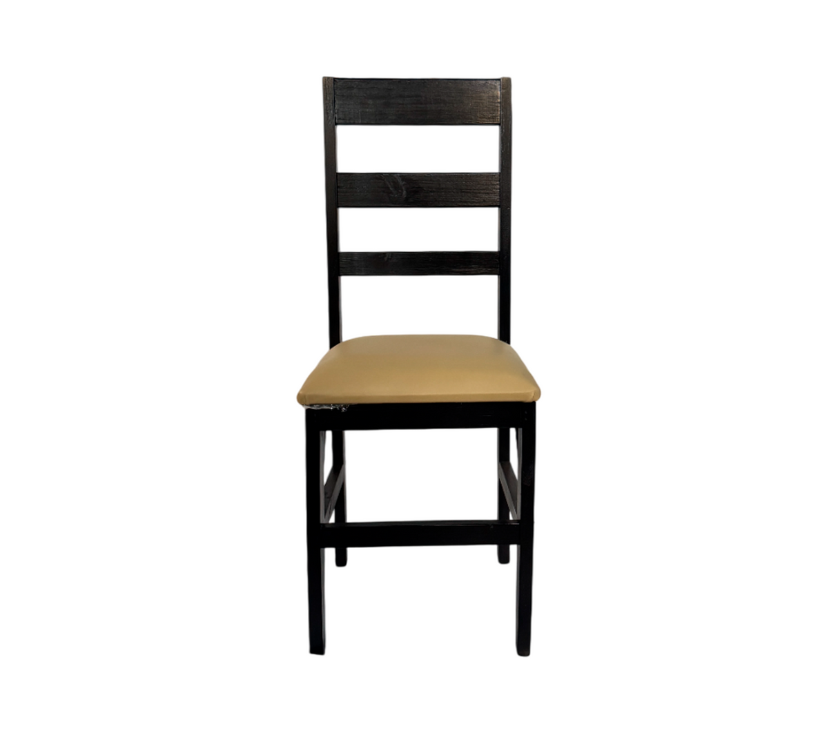 Silla para comedor victoria con tapizado bipiel beige Isabel