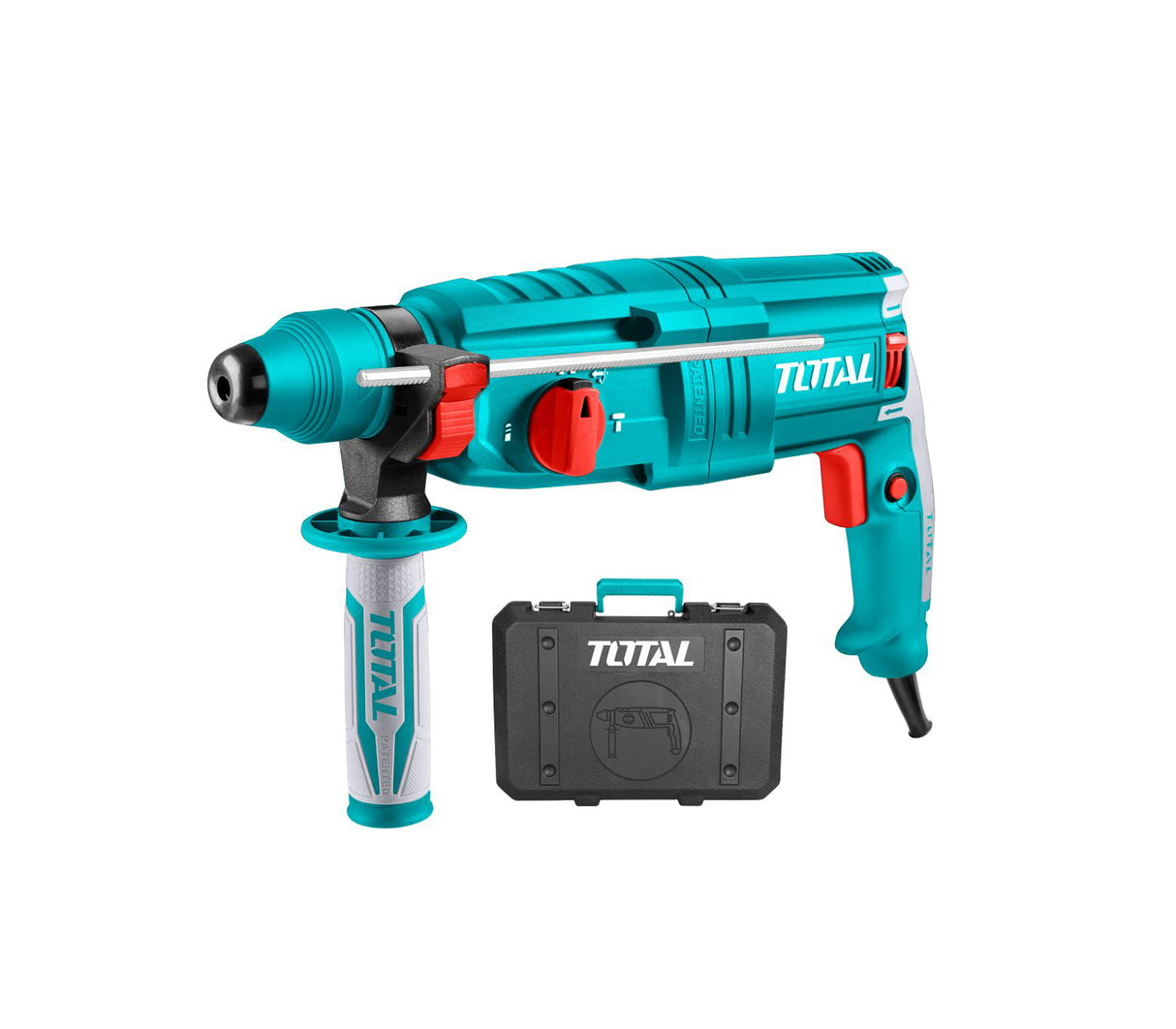 Taladro rotomartillo + mandril 800W Total