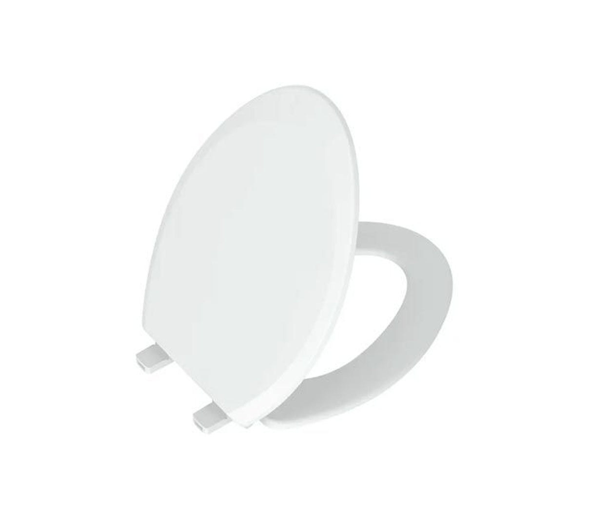 Tapa asiento para inodoro de plástico 365x425mm blanca Run