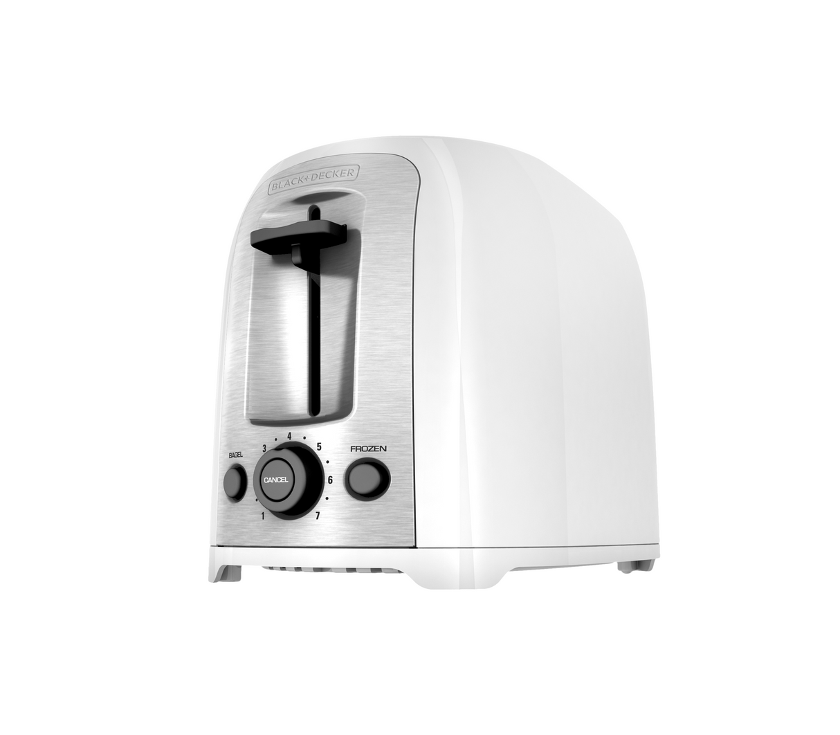 Tostadora de pan 2 rebanadas blanco Black&Decker