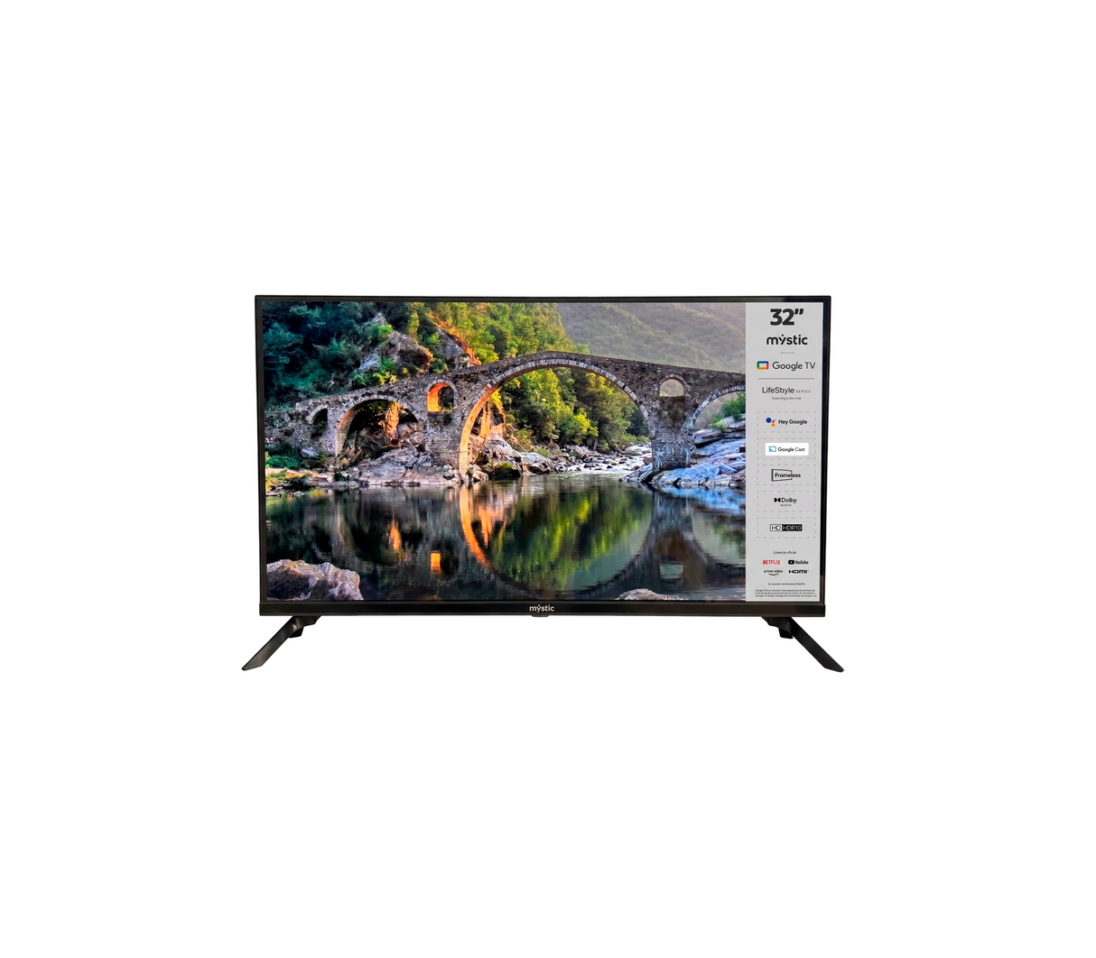 TV 32" LED HD Google TV Mystic MY-SG32119I