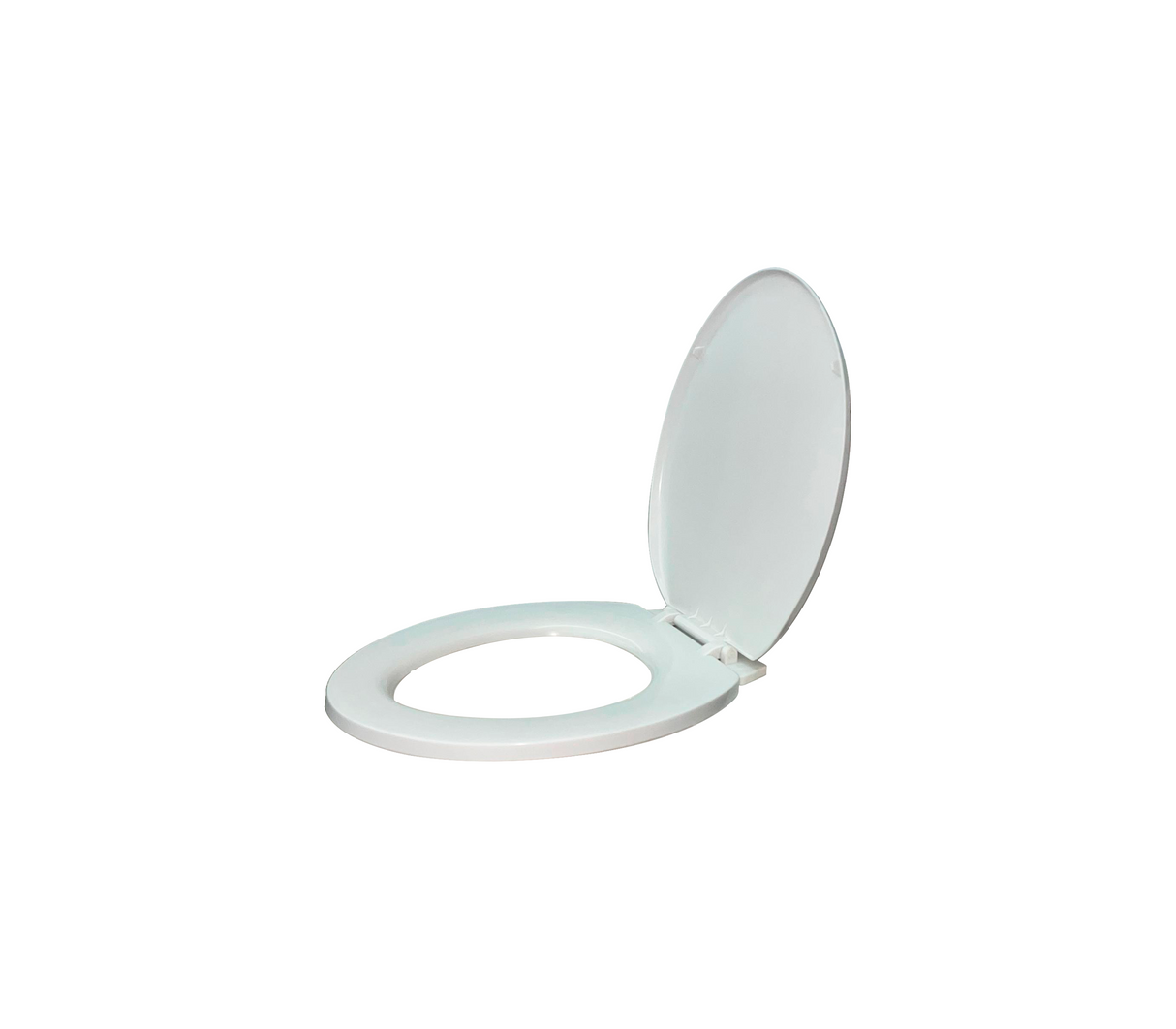 Tapa asiento para inodoro de plástico 365x425mm blanca Run