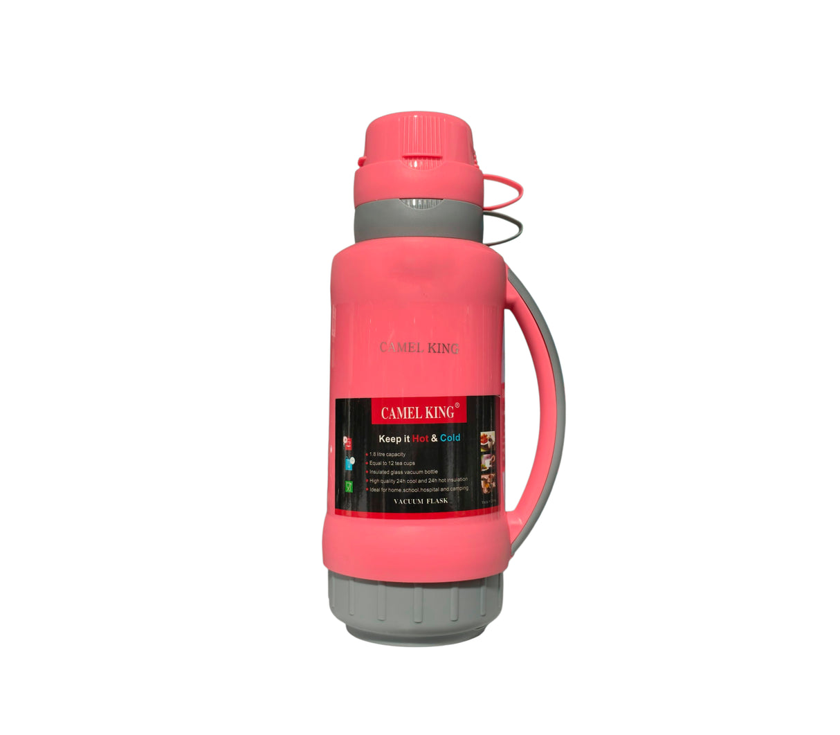 Termo de café 1.8 litros rosado Camel King