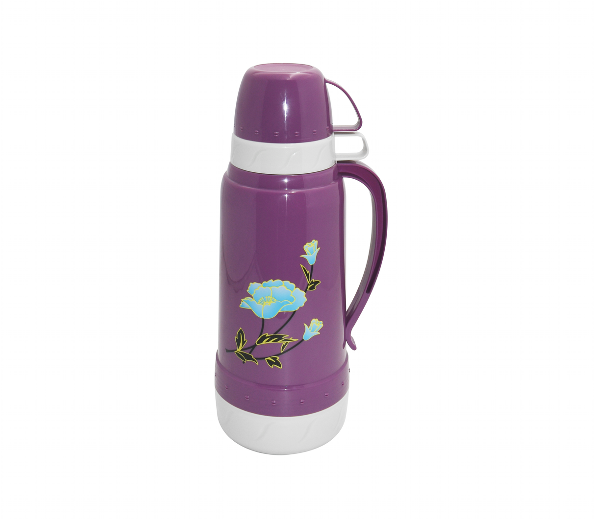 Termo café 1.8 litros plástico morado Vacuun Flassk