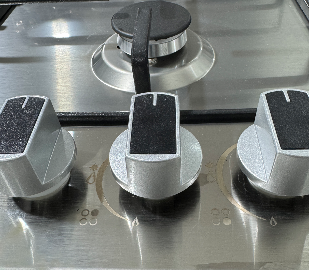 Tope a gas acero inox Vene Hogar