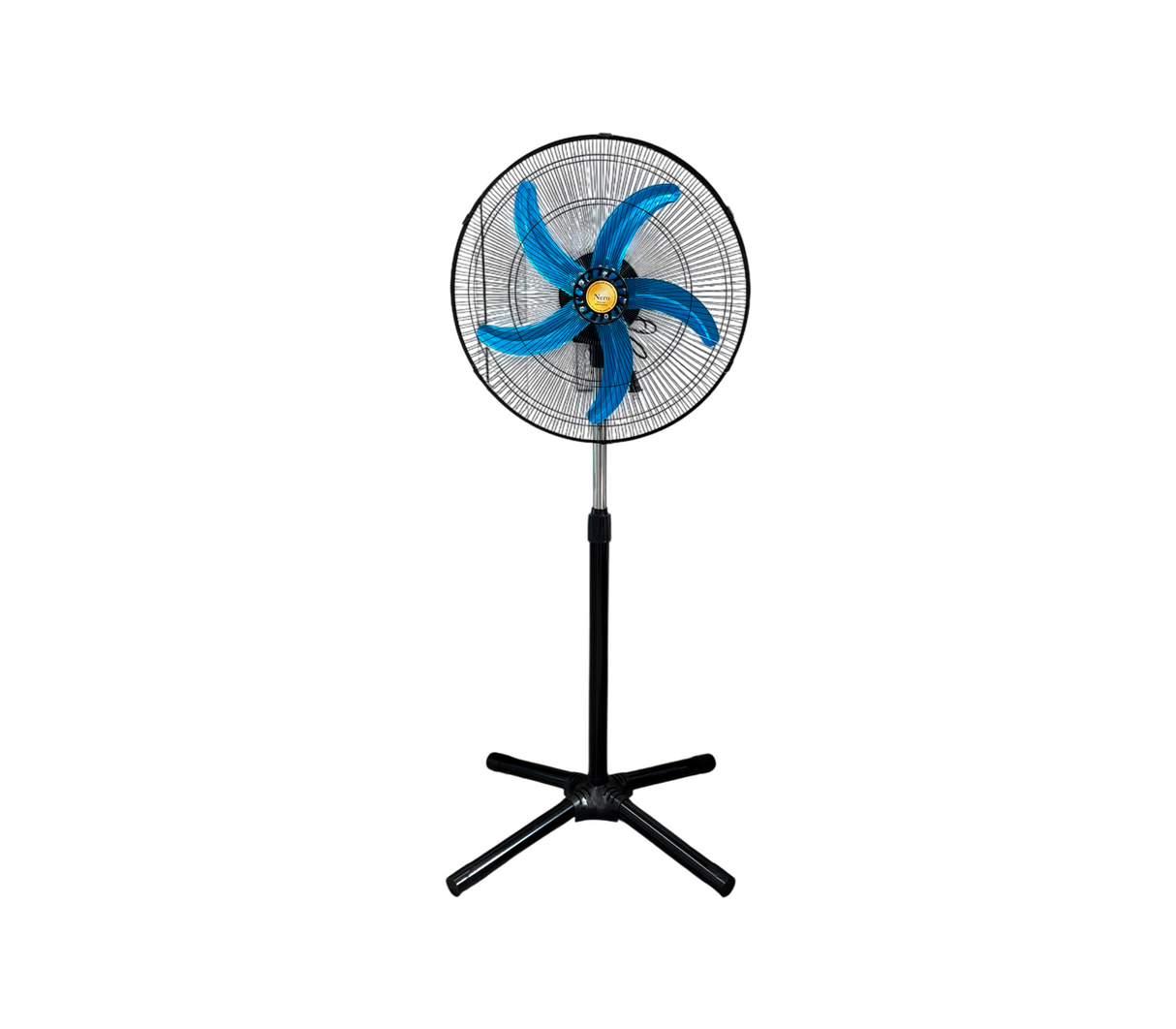 Ventilador pedestal 18" 5 aspas de metal Nero