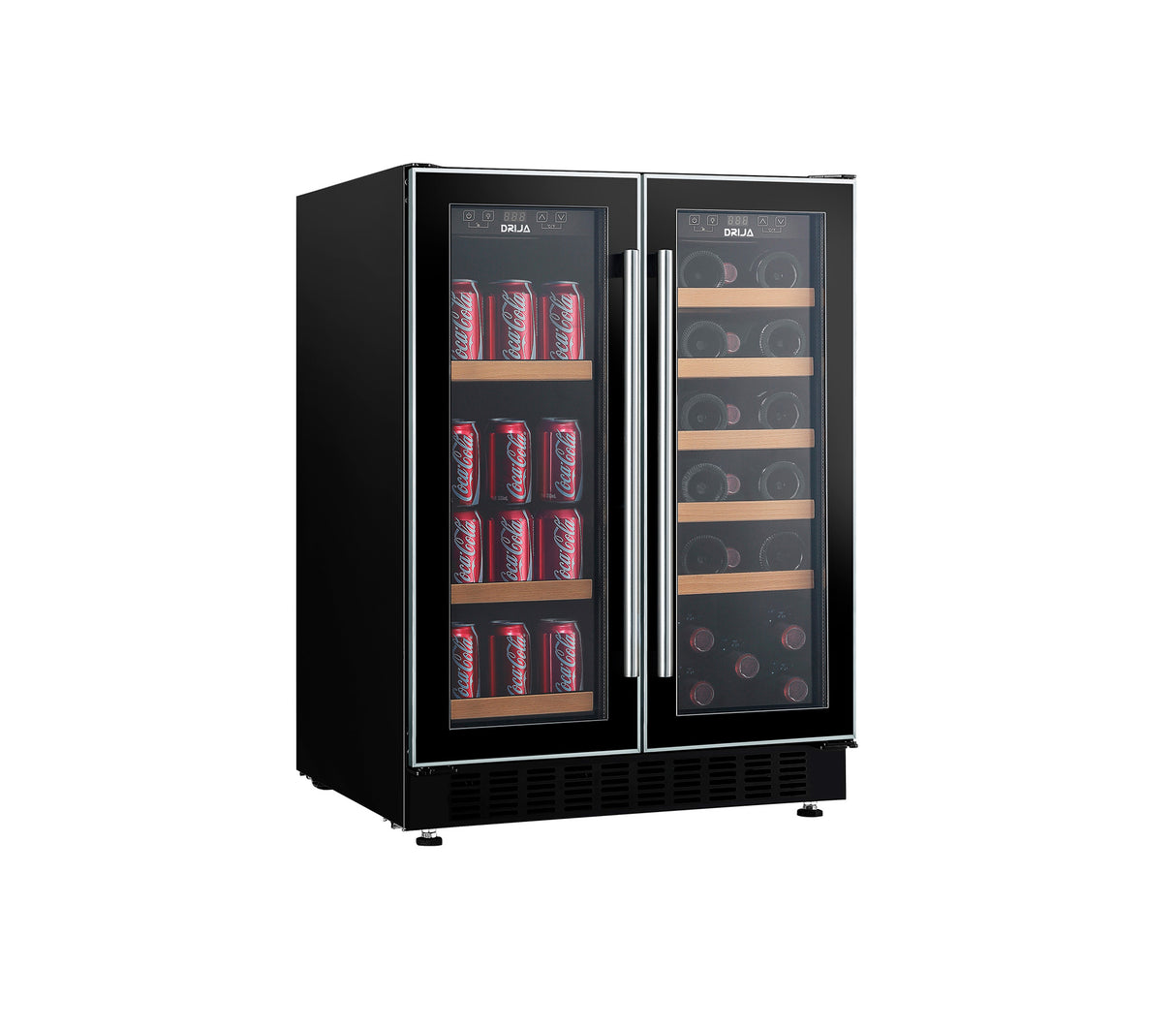 Vinera empotrable con compresor 20 botellas acero Bere Drija