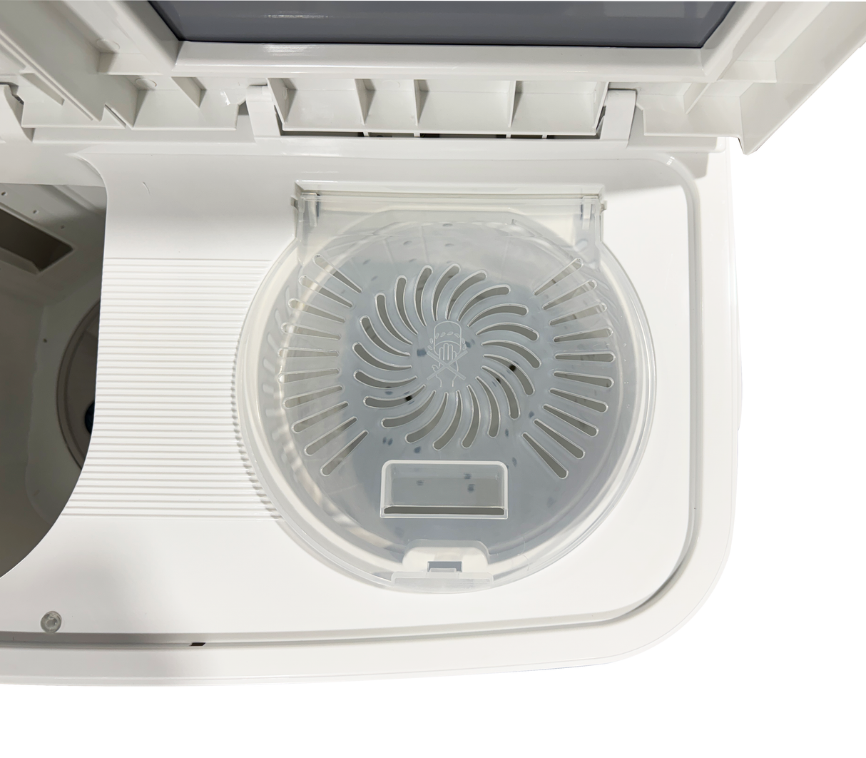Lavadora Semiautomática C/bomba 9kg Tres Fuerzas Acero Inox Mystic